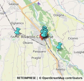 Mappa Via Valle, 10086 Rivarolo Canavese TO, Italia (0.63182)