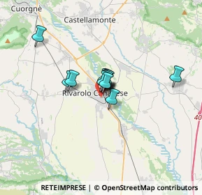 Mappa Via Valle, 10086 Rivarolo Canavese TO, Italia (1.77417)