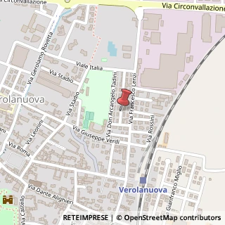 Mappa Via Don Primo Mazzolari,  10, 25029 Verolanuova, Brescia (Lombardia)