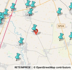 Mappa Via Tosini Giuseppe, 25024 Leno BS, Italia (6.967)