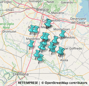 Mappa Via Tosini Giuseppe, 25024 Leno BS, Italia (8.994)