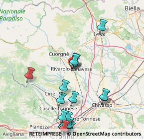 Mappa Via Piero Gobetti, 10086 Rivarolo Canavese TO, Italia (20.208)