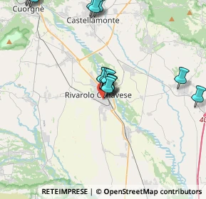 Mappa Via Piero Gobetti, 10086 Rivarolo Canavese TO, Italia (4.17176)