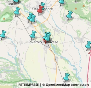 Mappa Via Piero Gobetti, 10086 Rivarolo Canavese TO, Italia (5.778)