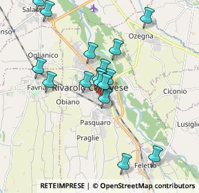 Mappa Via Piero Gobetti, 10086 Rivarolo Canavese TO, Italia (1.72375)