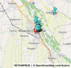 Mappa Via Piero Gobetti, 10086 Rivarolo Canavese TO, Italia (0.64333)