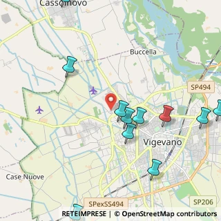 Mappa Via Acqui, 27029 Vigevano PV, Italia (2.57636)