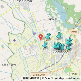 Mappa Via Acqui, 27029 Vigevano PV, Italia (2.09091)