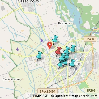 Mappa Via Acqui, 27029 Vigevano PV, Italia (1.58091)