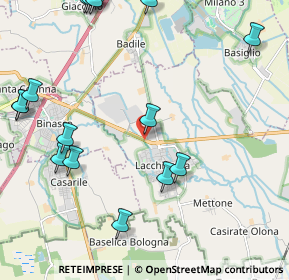 Mappa SP 40 S.P.40 KM. 2, 20084 Lacchiarella MI (2.81063)