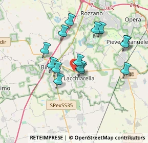 Mappa SP 40 S.P.40 KM. 2, 20084 Lacchiarella MI (3.22857)