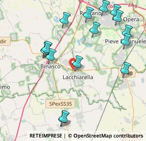 Mappa SP 40 S.P.40 KM. 2, 20084 Lacchiarella MI (4.80063)