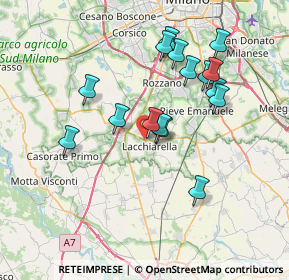 Mappa SP 40 S.P.40 KM. 2, 20084 Lacchiarella MI (6.75875)