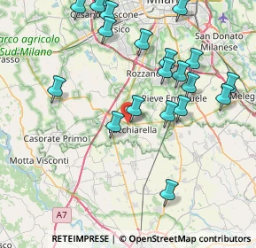 Mappa SP 40 S.P.40 KM. 2, 20084 Lacchiarella MI (8.997)