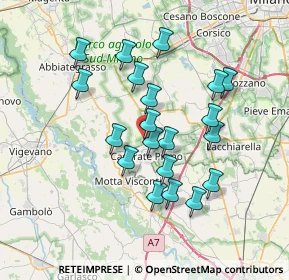 Mappa Via Trento, 20080 Bubbiano MI, Italia (6.4075)
