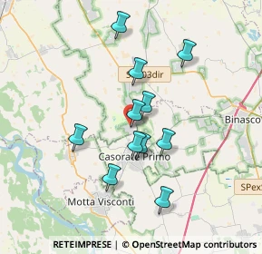 Mappa Via Trento, 20080 Bubbiano MI, Italia (2.99364)