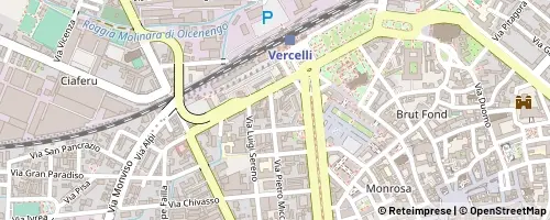 Mappa Vercelli