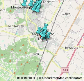 Mappa Via Manzoni, 35036 Montegrotto Terme PD, Italia (1.67118)