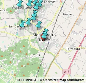 Mappa Via Manzoni, 35036 Montegrotto Terme PD, Italia (1.98308)