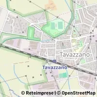 Hartă Tavazzano con Villavesco