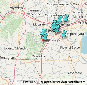 Mappa -113, 35036 Montegrotto Terme PD, Italia (9.91)