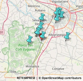 Mappa -113, 35036 Montegrotto Terme PD, Italia (6.24909)