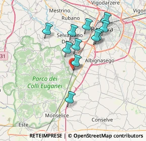 Mappa -113, 35036 Montegrotto Terme PD, Italia (6.64182)