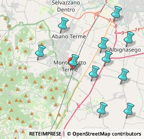 Mappa -113, 35036 Montegrotto Terme PD, Italia (4.56091)