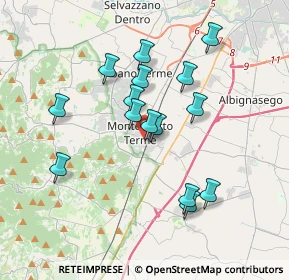 Mappa -113, 35036 Montegrotto Terme PD, Italia (3.25733)