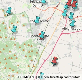 Mappa -113, 35036 Montegrotto Terme PD, Italia (6.7195)