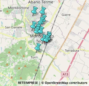Mappa -113, 35036 Montegrotto Terme PD, Italia (1.04333)