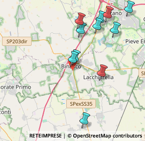 Mappa Via Giuseppe Garibaldi, 20082 Binasco MI, Italia (4.38091)