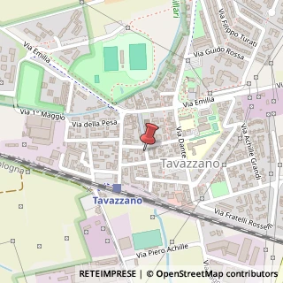 Mappa Via San Giovanni Bosco, 2, 26838 Tavazzano con Villavesco, Lodi (Lombardia)