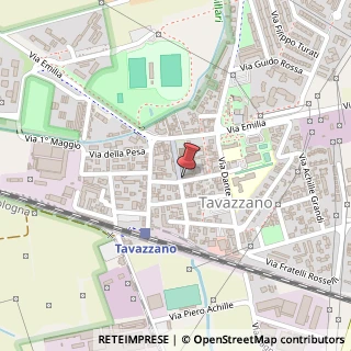 Mappa Via San Giovanni Bosco, 6, 26838 Tavazzano con Villavesco, Lodi (Lombardia)