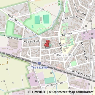 Mappa Via Giuseppe Verdi, 39, 26838 Tavazzano con Villavesco, Lodi (Lombardia)