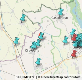 Mappa Via Marco Bellini, 27020 Gravellona Lomellina PV, Italia (5.2875)