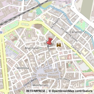 Mappa Via del Duomo, 23, 13100 Vercelli, Vercelli (Piemonte)