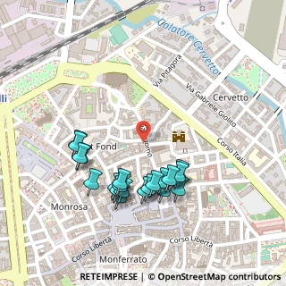 Mappa Via del Duomo, 13100 Vercelli VC, Italia (0.2435)