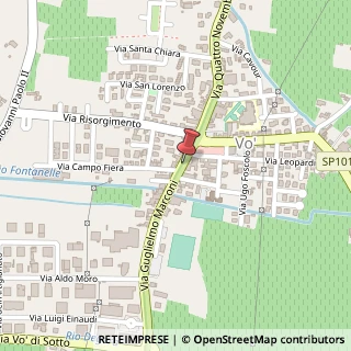 Mappa Via G. Marconi, 19, 35030 Vo, Padova (Veneto)