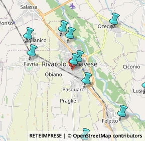 Mappa Via Guido Gozzano, 10086 Rivarolo Canavese TO, Italia (2.26545)