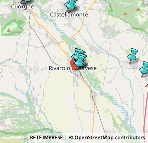 Mappa Via Francesco le Maire, 10086 Rivarolo Canavese TO, Italia (4.21)