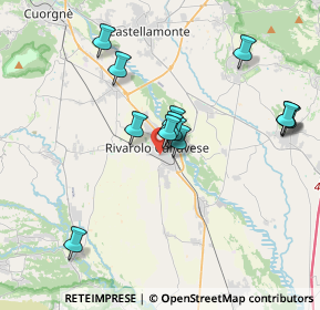 Mappa Via Guido Gozzano, 10086 Rivarolo Canavese TO, Italia (3.39154)
