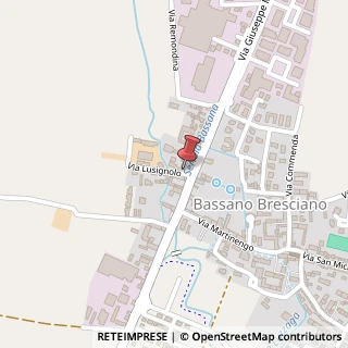 Mappa Via Lusignolo, 6, 25020 Bassano Bresciano, Brescia (Lombardia)