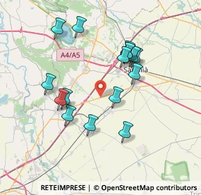 Mappa SP 11, 13040 Tronzano vercellese VC (6.8425)