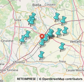 Mappa SP 11, 13040 Tronzano vercellese VC (11.855)