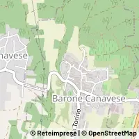 Map Barone Canavese