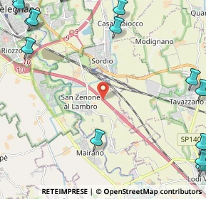 Mappa A1 - Autostrada del Sole, 20070 Melegnano MI, Italia (3.972)