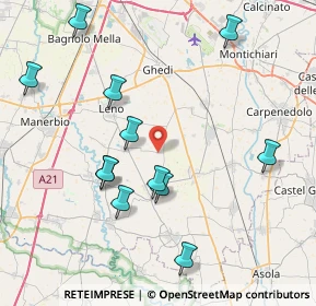 Mappa Cascina Molino, 25023 Gottolengo BS, Italia (8.65583)