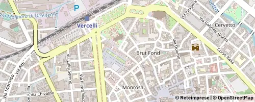 Mappa Vercelli