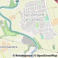 Mapa San Zenone al Lambro